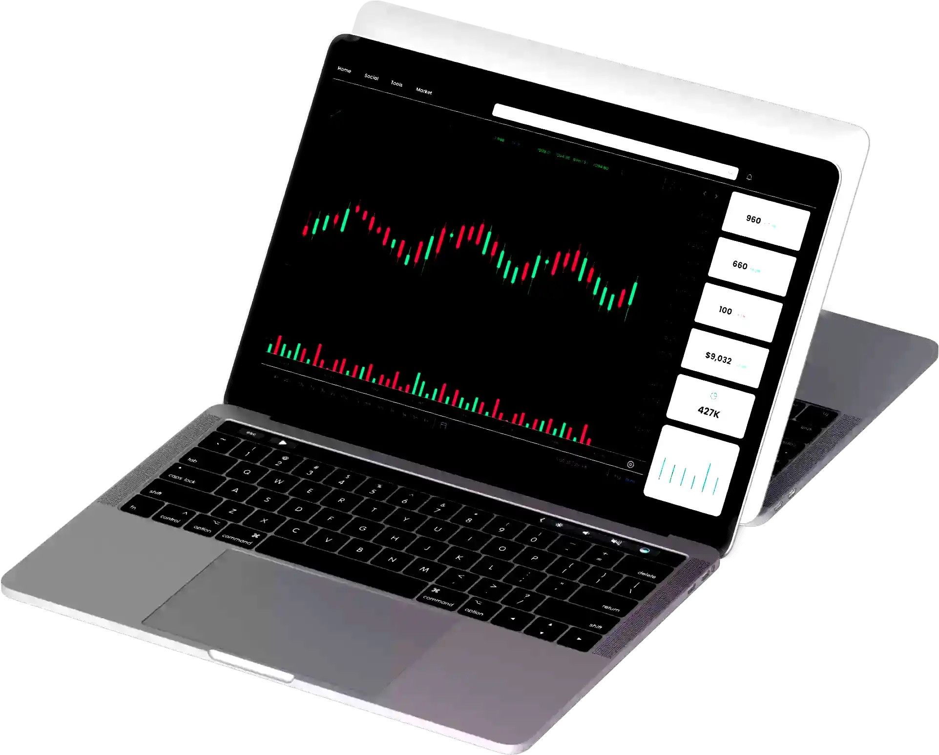 Laptop — Trade Edge AI di Indonesia | Trade Edge AI platform AI untuk trading crypto
